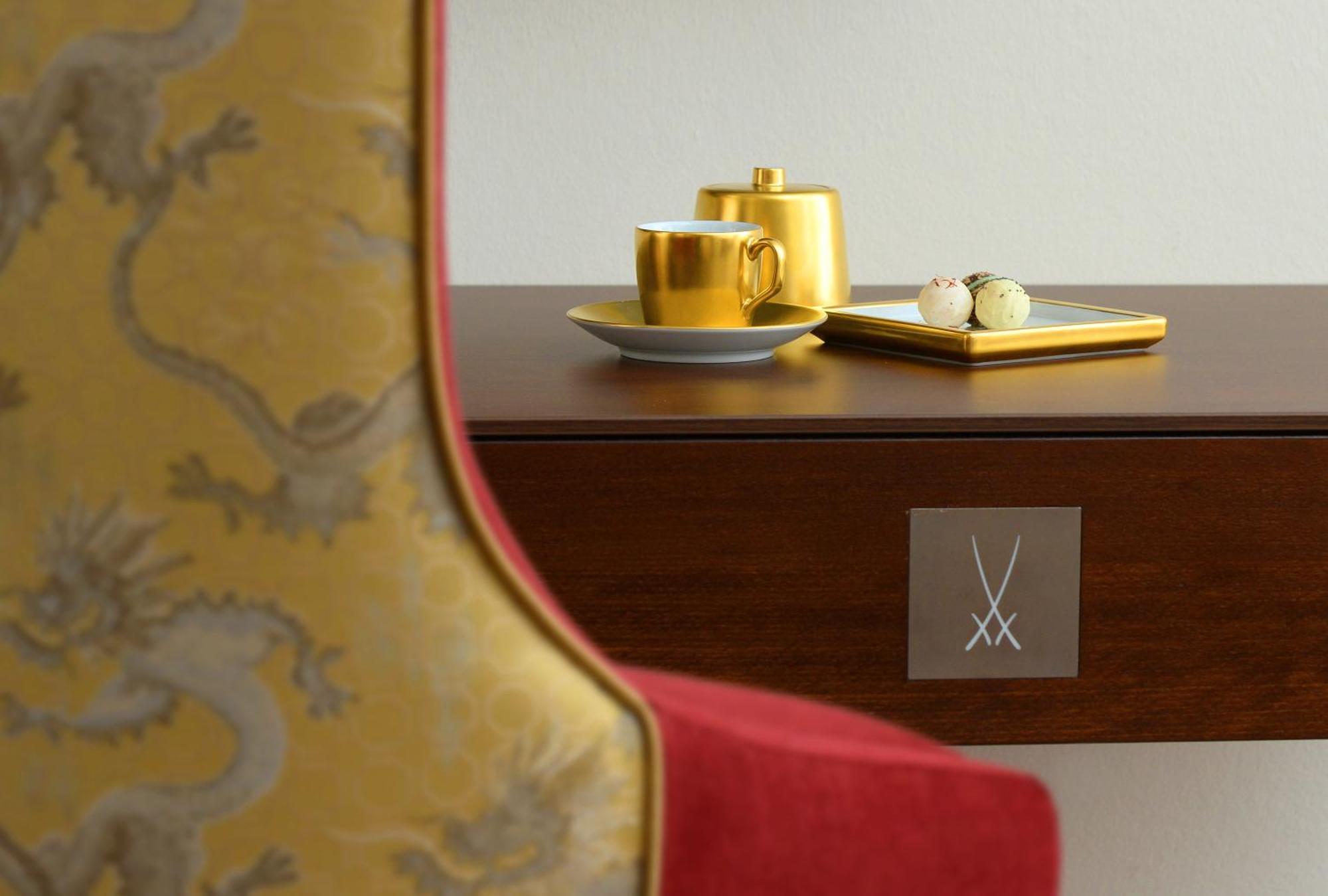 Romantik Hotel Burgkeller Residenz Kerstinghaus Майсен Номер фото